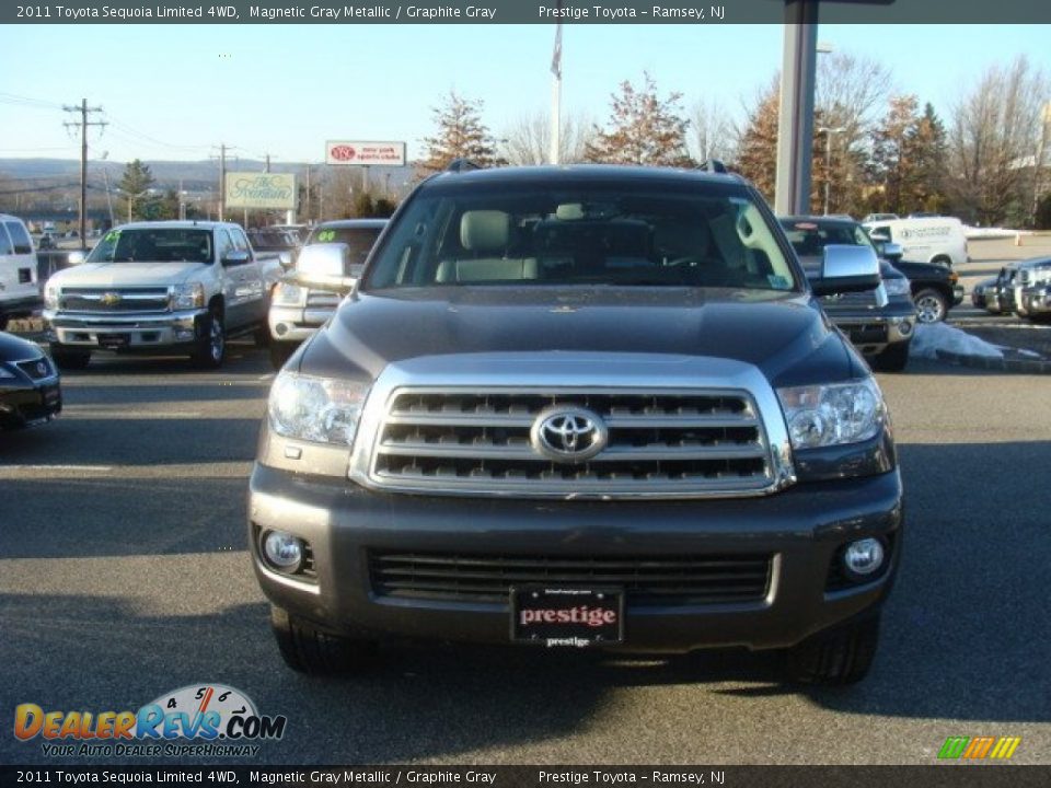 2011 Toyota Sequoia Limited 4WD Magnetic Gray Metallic / Graphite Gray Photo #2