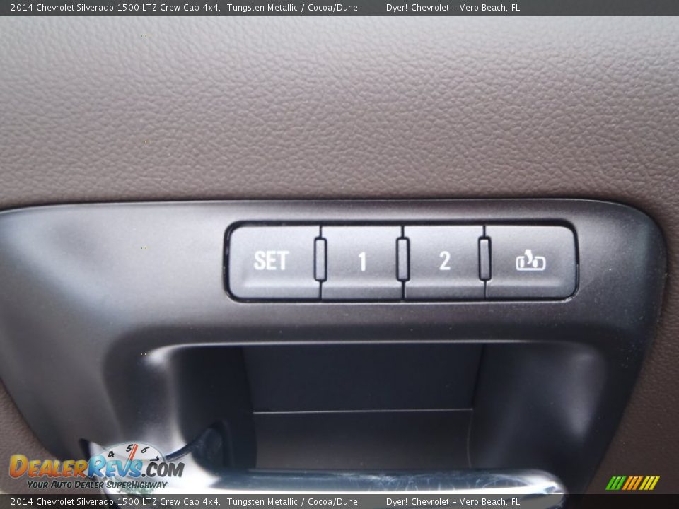 2014 Chevrolet Silverado 1500 LTZ Crew Cab 4x4 Tungsten Metallic / Cocoa/Dune Photo #13