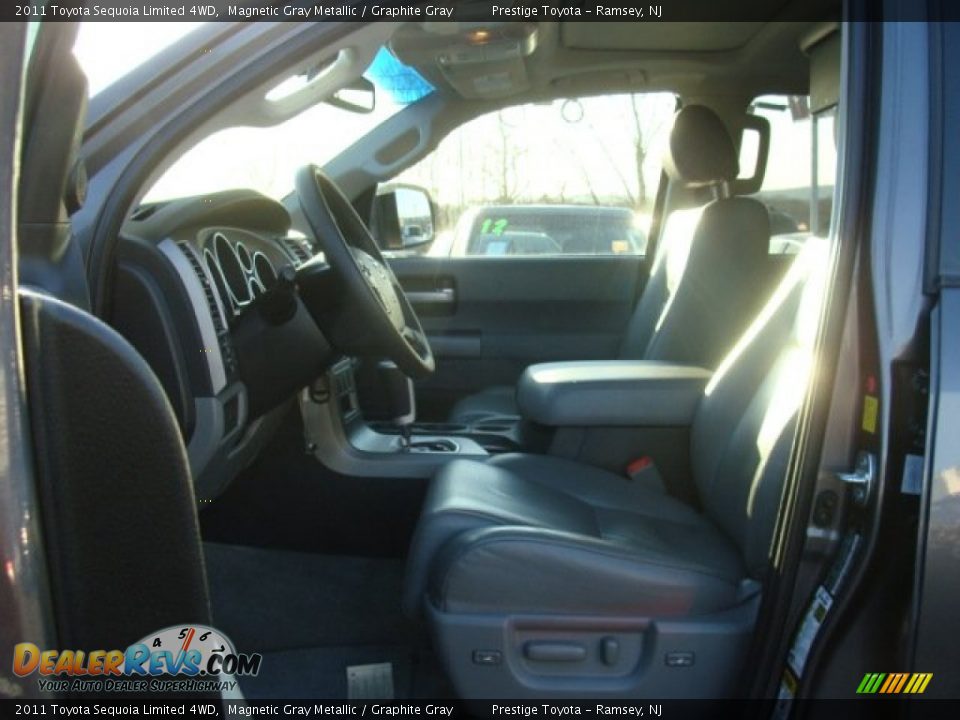 2011 Toyota Sequoia Limited 4WD Magnetic Gray Metallic / Graphite Gray Photo #7