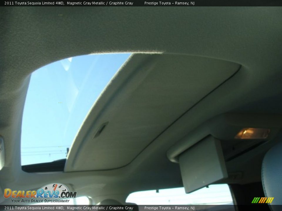 2011 Toyota Sequoia Limited 4WD Magnetic Gray Metallic / Graphite Gray Photo #8