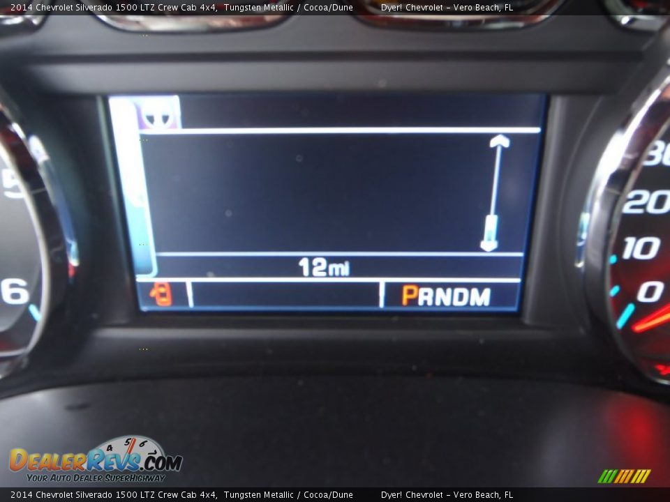 2014 Chevrolet Silverado 1500 LTZ Crew Cab 4x4 Tungsten Metallic / Cocoa/Dune Photo #19