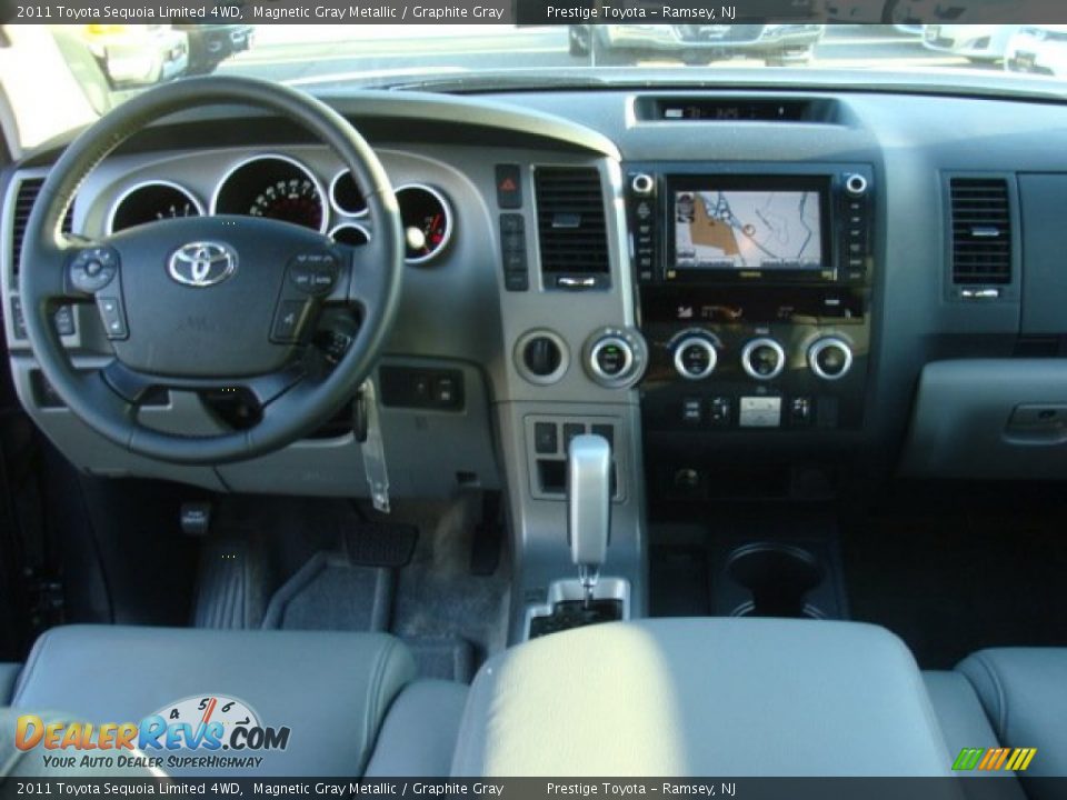 2011 Toyota Sequoia Limited 4WD Magnetic Gray Metallic / Graphite Gray Photo #9