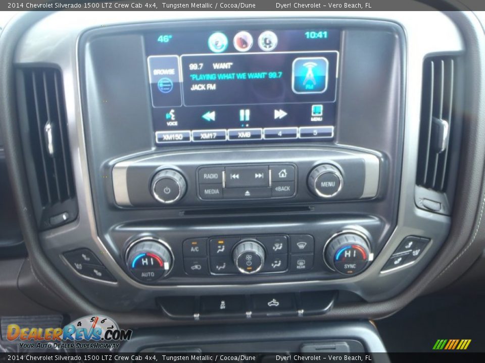 2014 Chevrolet Silverado 1500 LTZ Crew Cab 4x4 Tungsten Metallic / Cocoa/Dune Photo #20