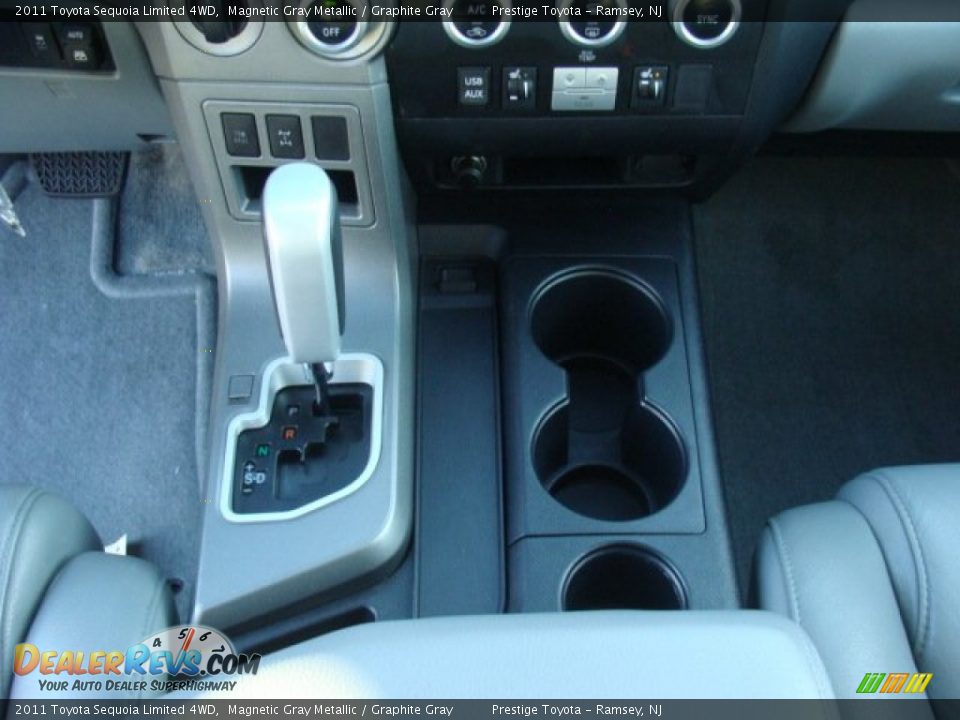2011 Toyota Sequoia Limited 4WD Magnetic Gray Metallic / Graphite Gray Photo #12