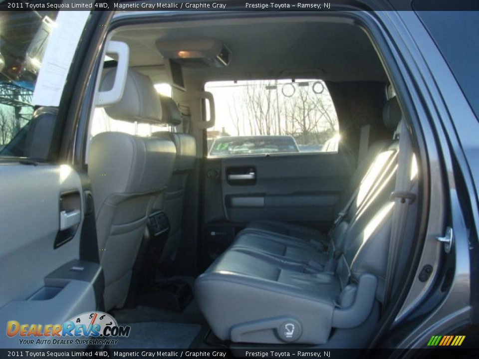 2011 Toyota Sequoia Limited 4WD Magnetic Gray Metallic / Graphite Gray Photo #13
