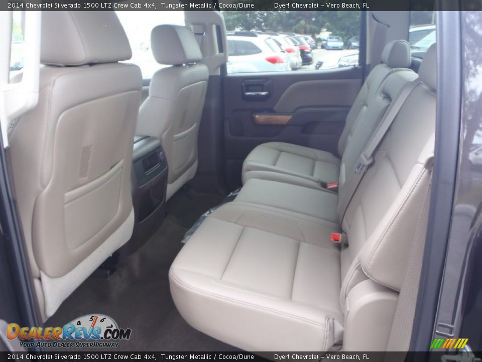 2014 Chevrolet Silverado 1500 LTZ Crew Cab 4x4 Tungsten Metallic / Cocoa/Dune Photo #25