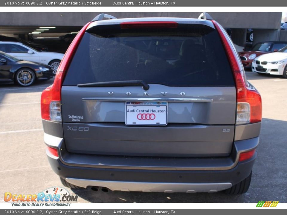 2010 Volvo XC90 3.2 Oyster Gray Metallic / Soft Beige Photo #7