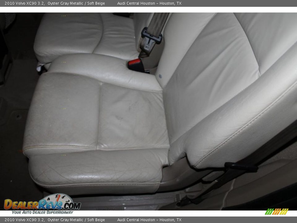 2010 Volvo XC90 3.2 Oyster Gray Metallic / Soft Beige Photo #20
