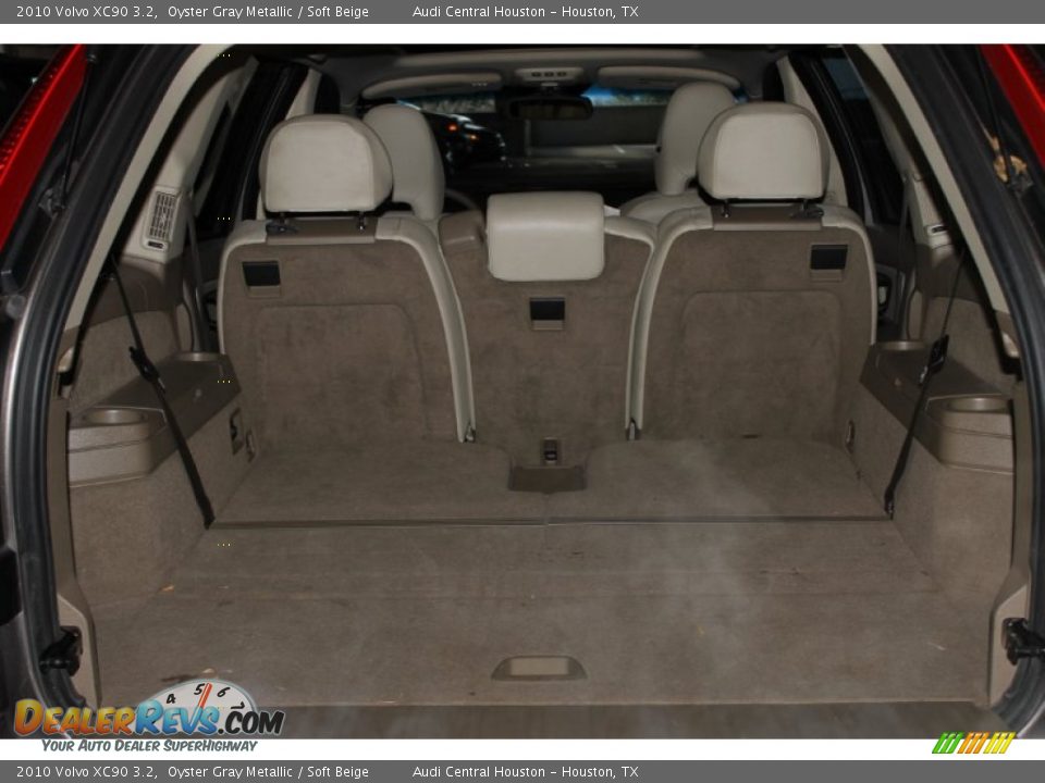 2010 Volvo XC90 3.2 Oyster Gray Metallic / Soft Beige Photo #22