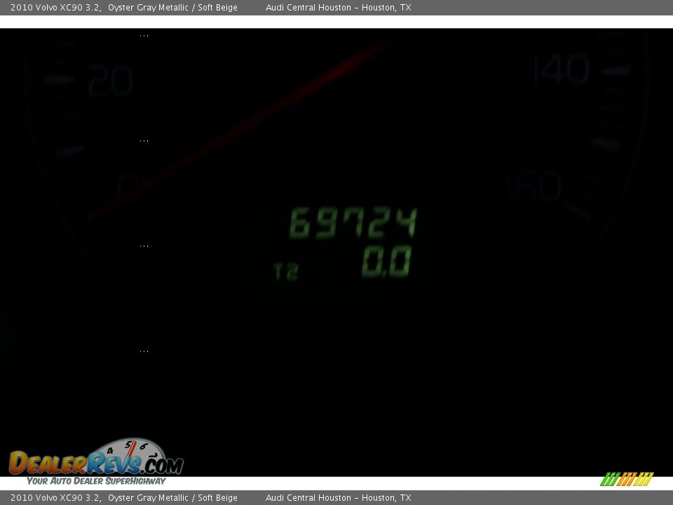 2010 Volvo XC90 3.2 Oyster Gray Metallic / Soft Beige Photo #29