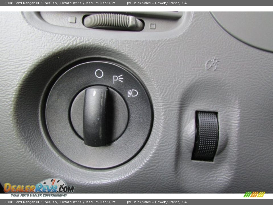 2008 Ford Ranger XL SuperCab Oxford White / Medium Dark Flint Photo #18