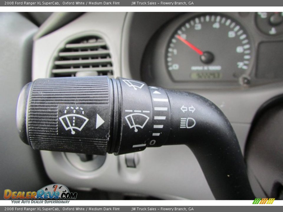 2008 Ford Ranger XL SuperCab Oxford White / Medium Dark Flint Photo #20