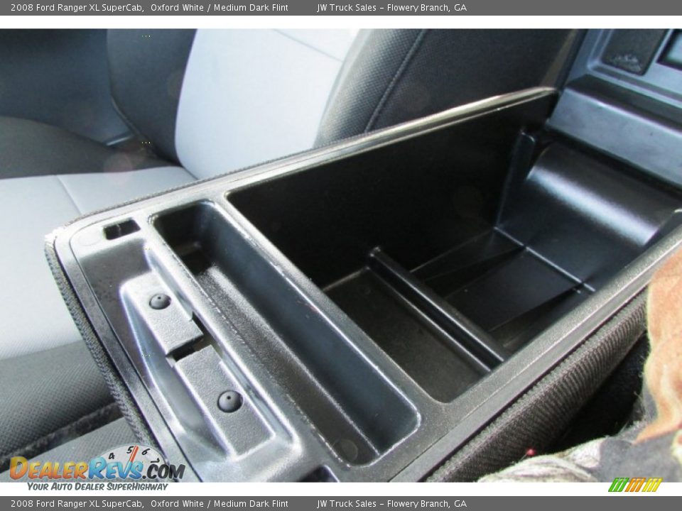 2008 Ford Ranger XL SuperCab Oxford White / Medium Dark Flint Photo #32