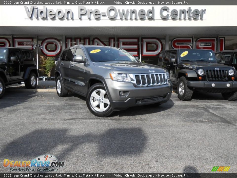 2012 Jeep Grand Cherokee Laredo 4x4 Mineral Gray Metallic / Black Photo #1