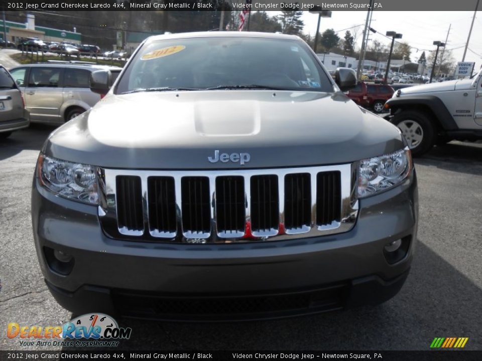 2012 Jeep Grand Cherokee Laredo 4x4 Mineral Gray Metallic / Black Photo #2