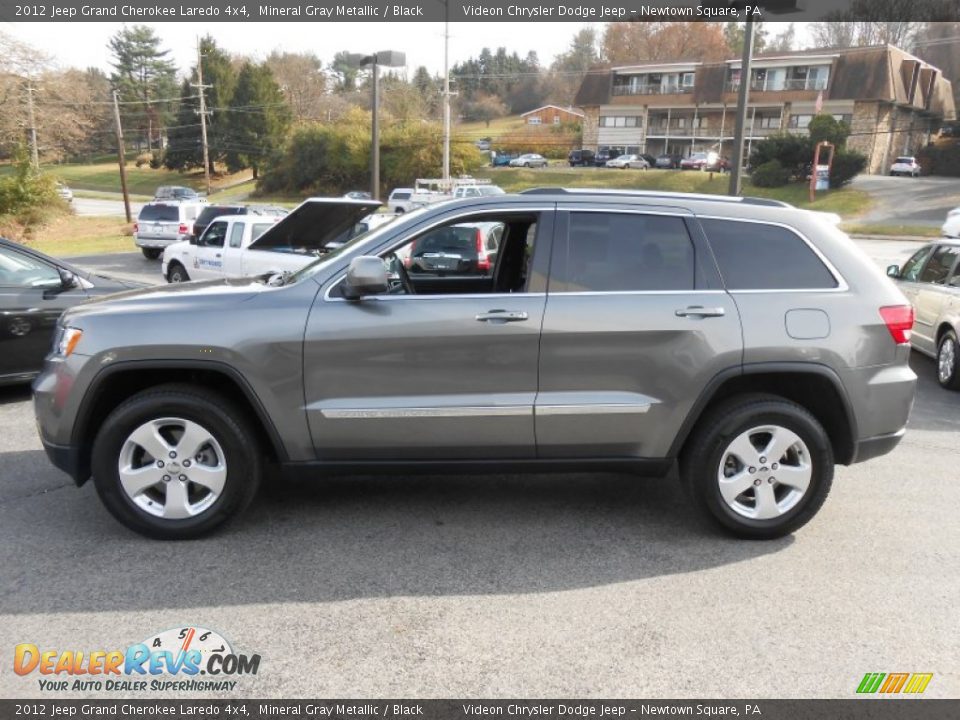 2012 Jeep Grand Cherokee Laredo 4x4 Mineral Gray Metallic / Black Photo #4