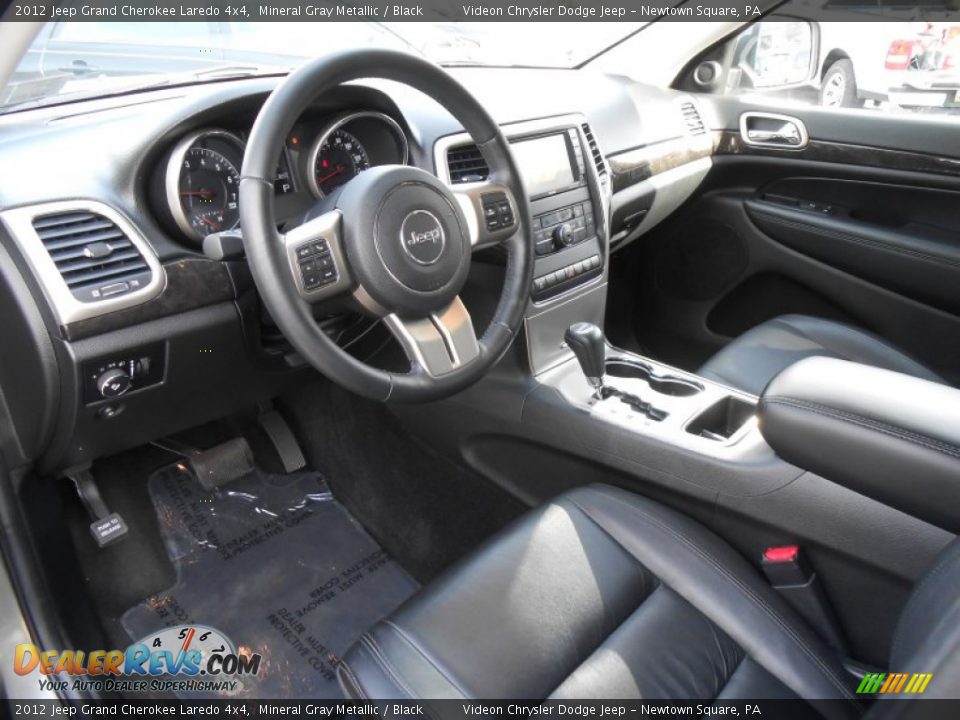 2012 Jeep Grand Cherokee Laredo 4x4 Mineral Gray Metallic / Black Photo #9