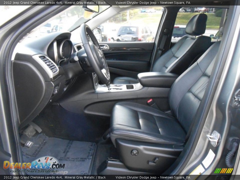 2012 Jeep Grand Cherokee Laredo 4x4 Mineral Gray Metallic / Black Photo #10
