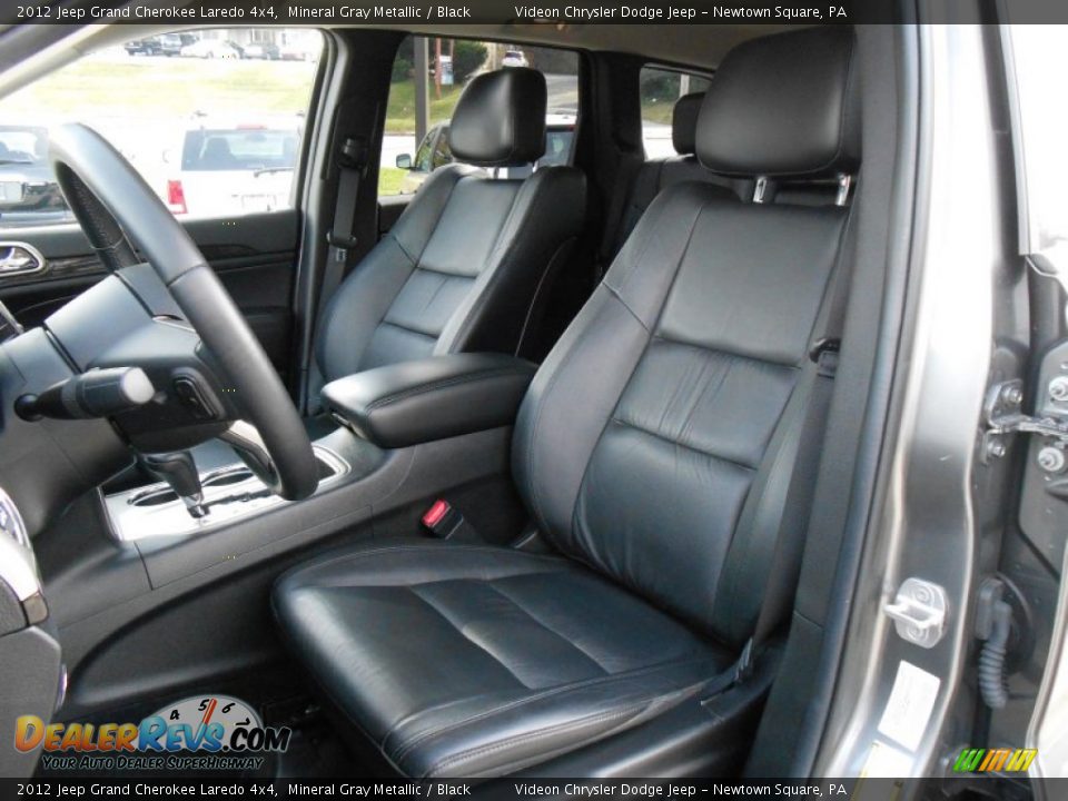 2012 Jeep Grand Cherokee Laredo 4x4 Mineral Gray Metallic / Black Photo #11