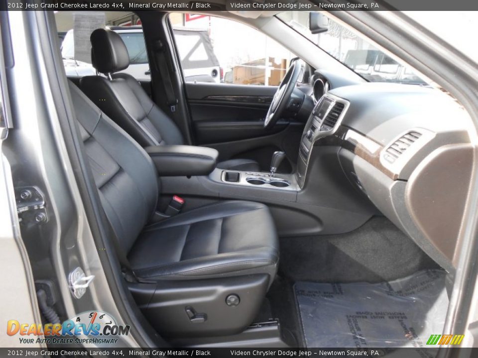 2012 Jeep Grand Cherokee Laredo 4x4 Mineral Gray Metallic / Black Photo #14