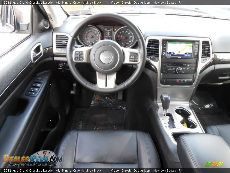 2012 Jeep Grand Cherokee Laredo 4x4 Mineral Gray Metallic / Black Photo #19