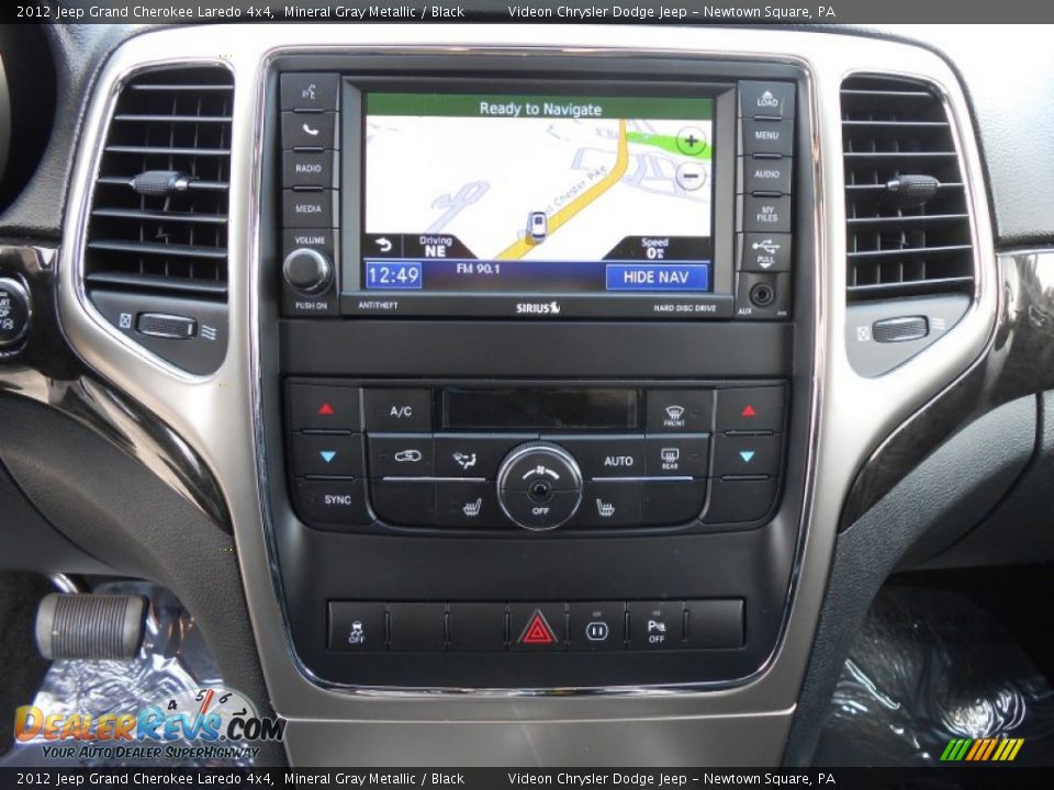 2012 Jeep Grand Cherokee Laredo 4x4 Mineral Gray Metallic / Black Photo #23