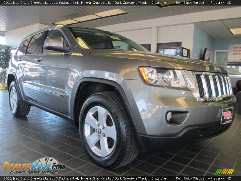 2011 Jeep Grand Cherokee Laredo X Package 4x4 Mineral Gray Metallic / Dark Graystone/Medium Graystone Photo #1