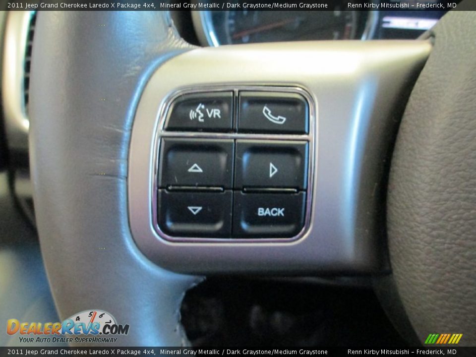 2011 Jeep Grand Cherokee Laredo X Package 4x4 Mineral Gray Metallic / Dark Graystone/Medium Graystone Photo #35