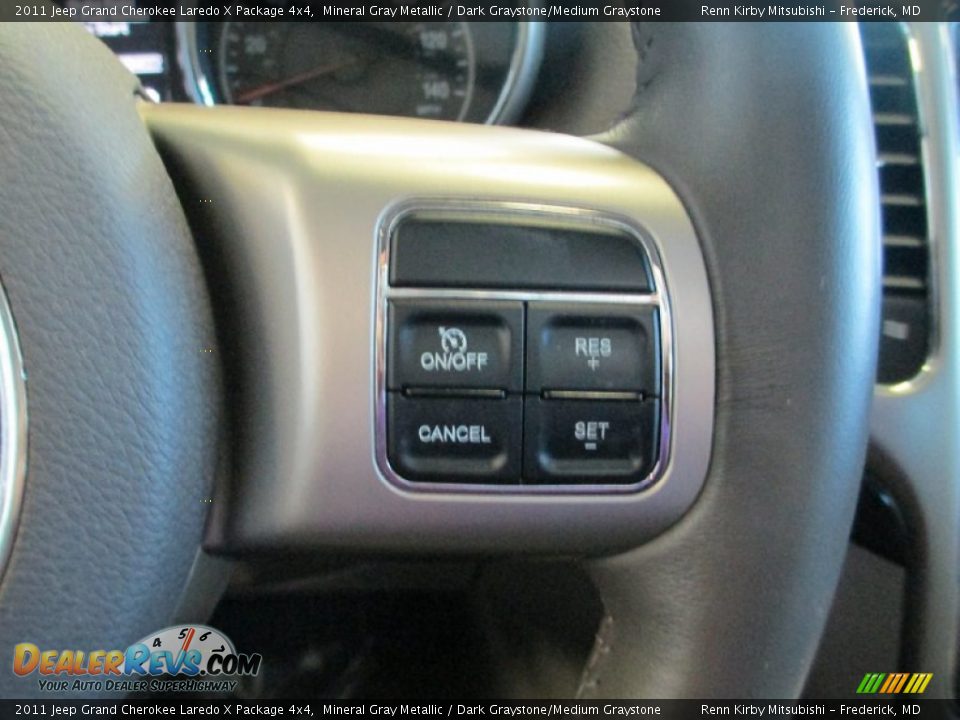 2011 Jeep Grand Cherokee Laredo X Package 4x4 Mineral Gray Metallic / Dark Graystone/Medium Graystone Photo #36