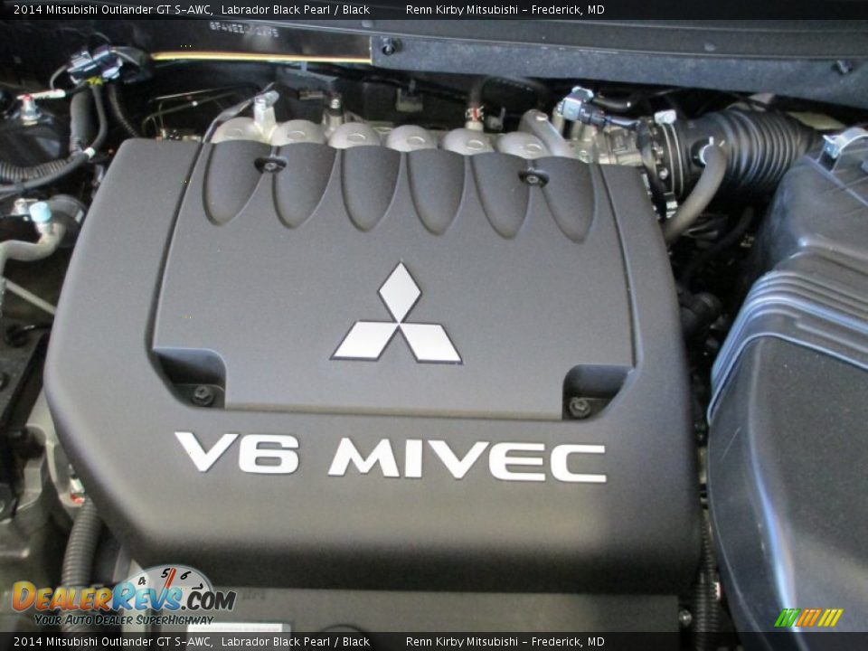 2014 Mitsubishi Outlander GT S-AWC 3.0 Liter SOHC 24-Valve MIVEC V6 Engine Photo #35