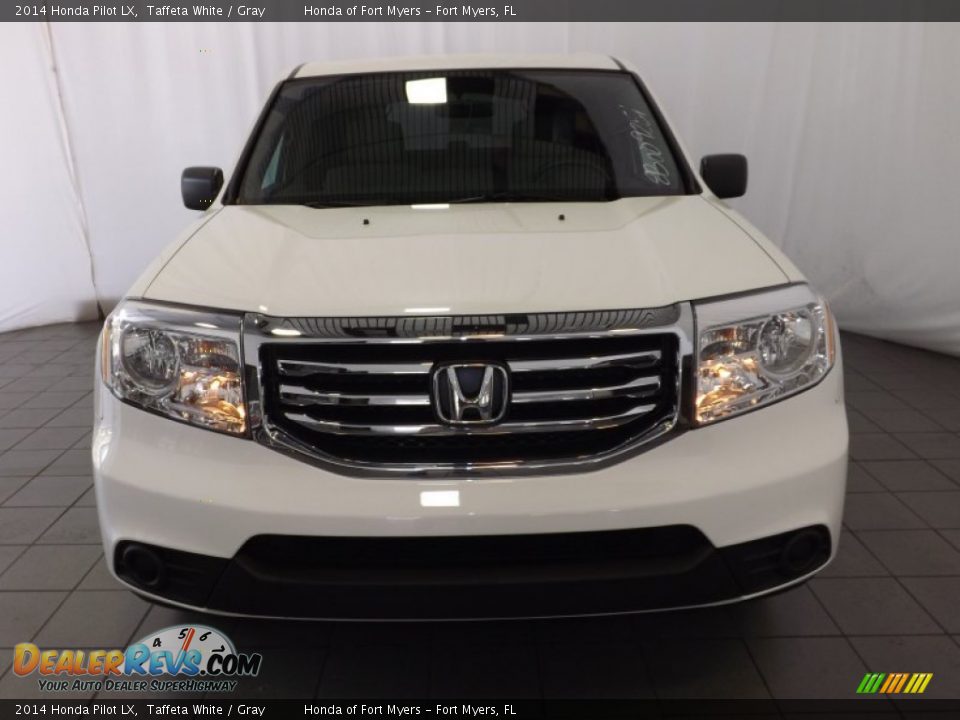 2014 Honda Pilot LX Taffeta White / Gray Photo #2