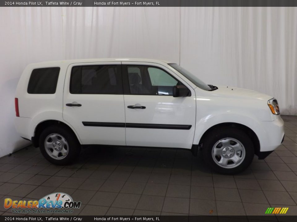 Taffeta White 2014 Honda Pilot LX Photo #5