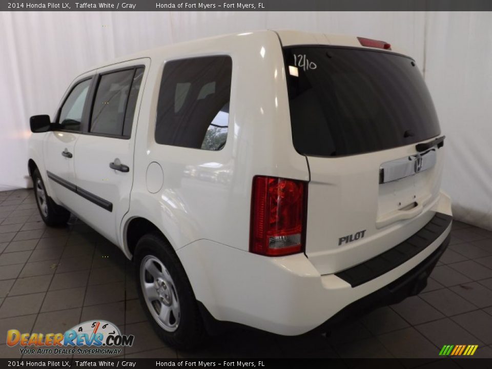 2014 Honda Pilot LX Taffeta White / Gray Photo #6