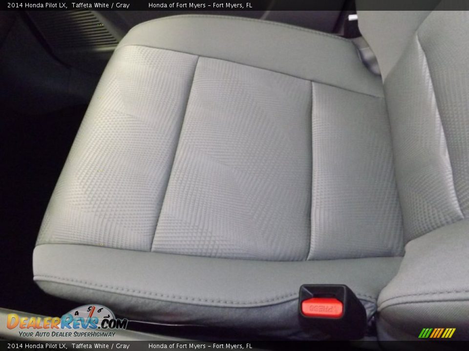 2014 Honda Pilot LX Taffeta White / Gray Photo #13