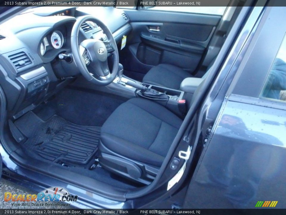 2013 Subaru Impreza 2.0i Premium 4 Door Dark Gray Metallic / Black Photo #8