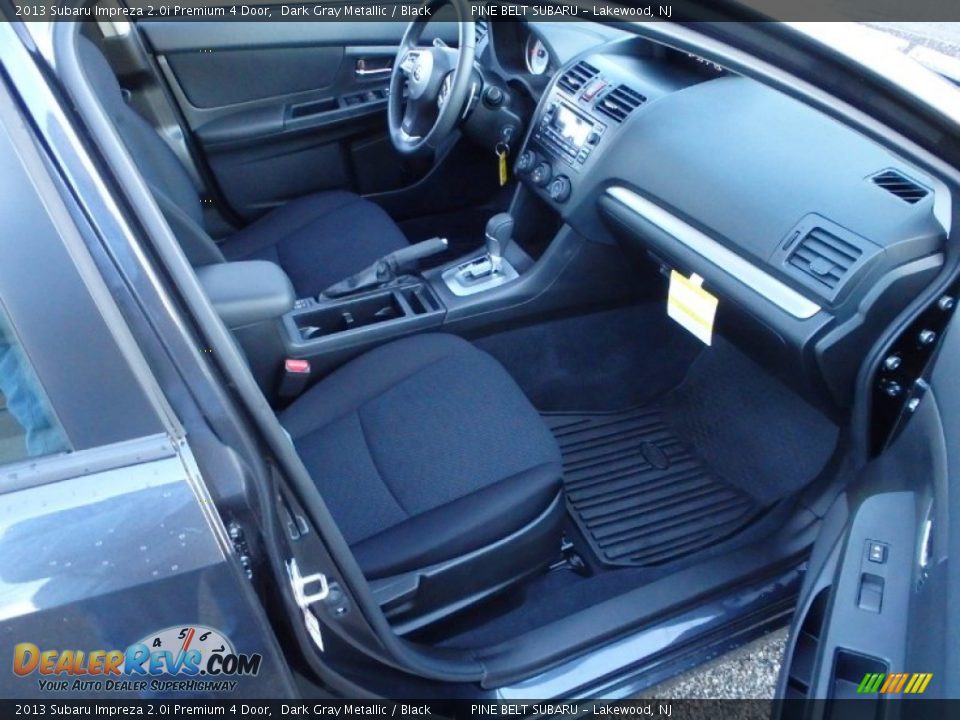 2013 Subaru Impreza 2.0i Premium 4 Door Dark Gray Metallic / Black Photo #9