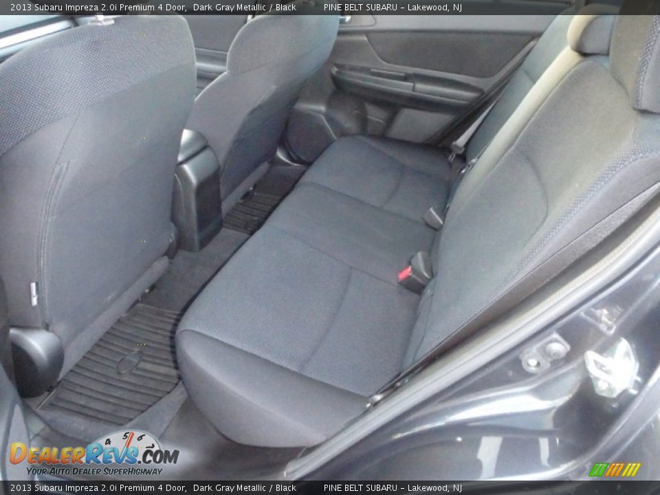 2013 Subaru Impreza 2.0i Premium 4 Door Dark Gray Metallic / Black Photo #10