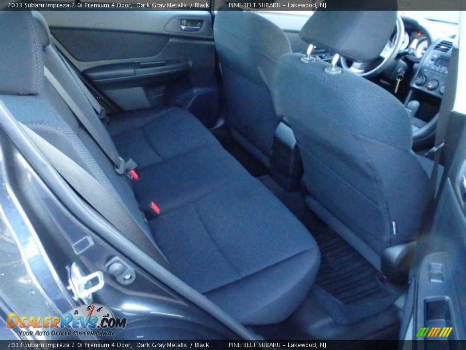 2013 Subaru Impreza 2.0i Premium 4 Door Dark Gray Metallic / Black Photo #11