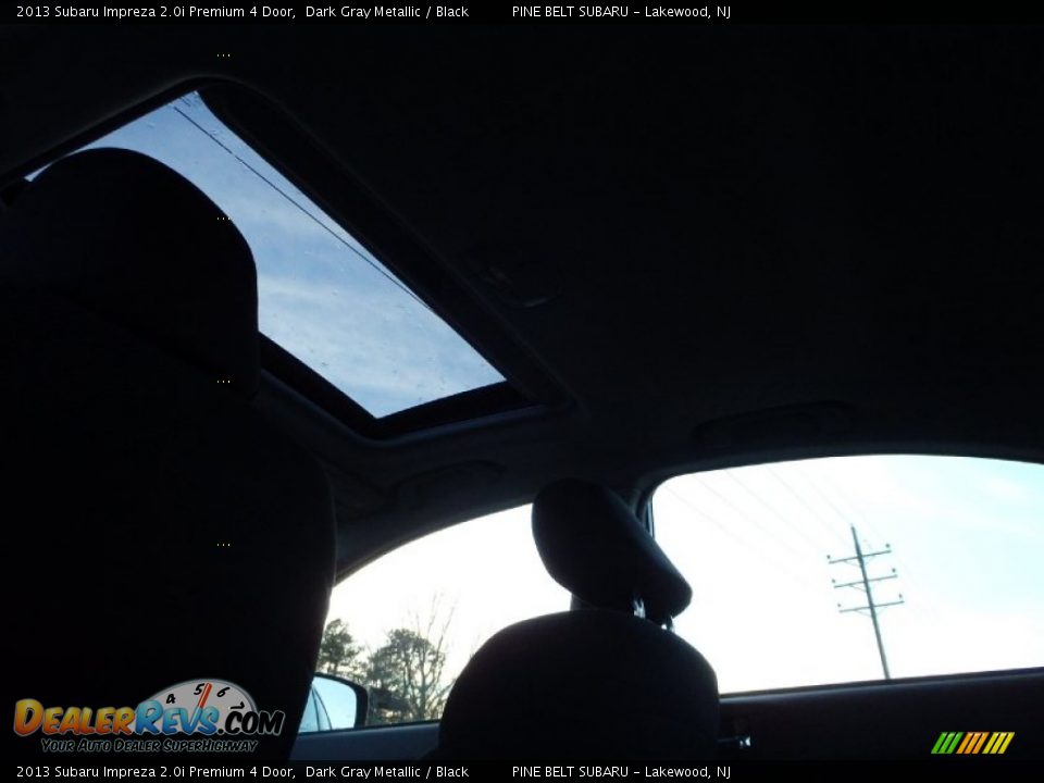 2013 Subaru Impreza 2.0i Premium 4 Door Dark Gray Metallic / Black Photo #12