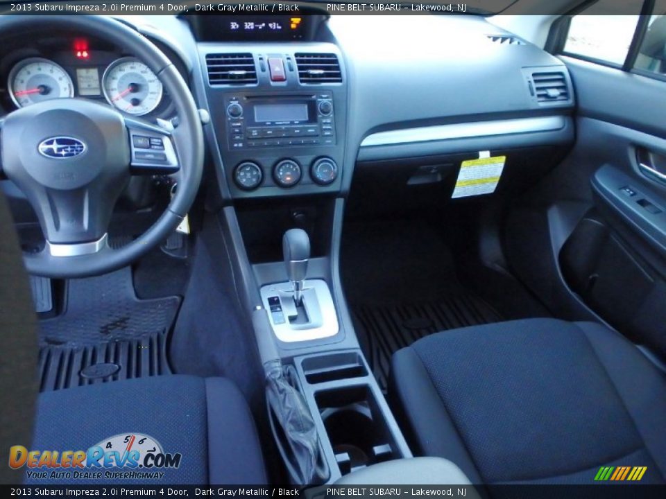 2013 Subaru Impreza 2.0i Premium 4 Door Dark Gray Metallic / Black Photo #13