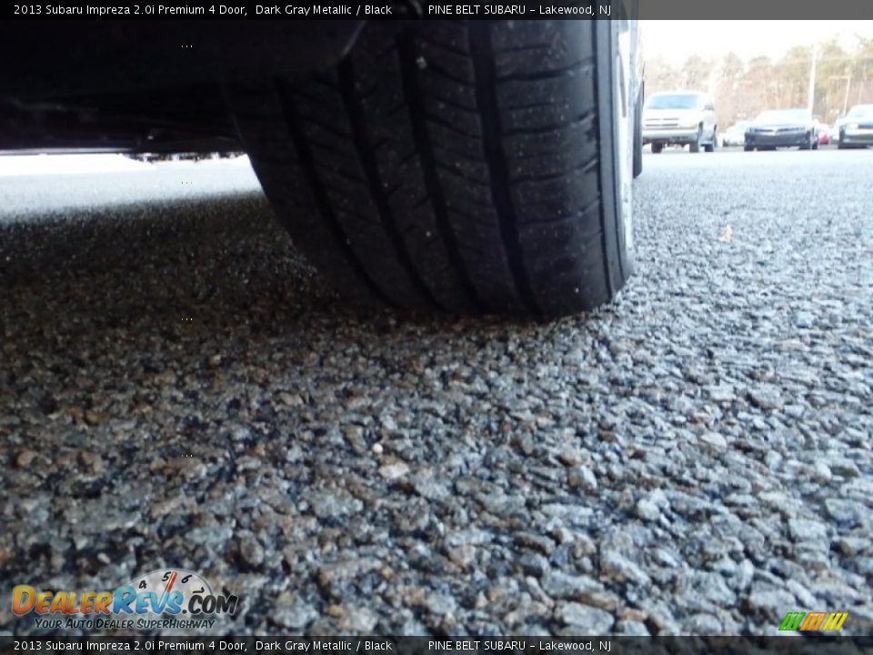 2013 Subaru Impreza 2.0i Premium 4 Door Dark Gray Metallic / Black Photo #17