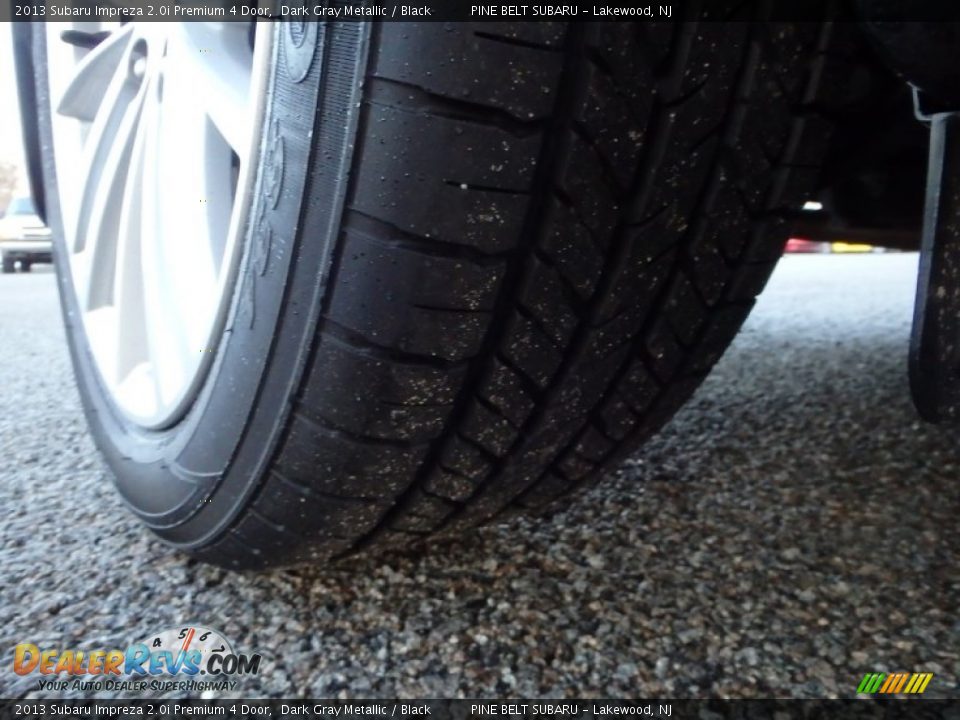 2013 Subaru Impreza 2.0i Premium 4 Door Dark Gray Metallic / Black Photo #19