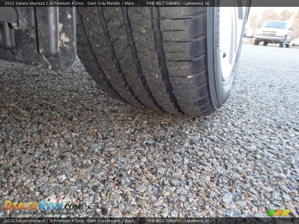 2013 Subaru Impreza 2.0i Premium 4 Door Dark Gray Metallic / Black Photo #20