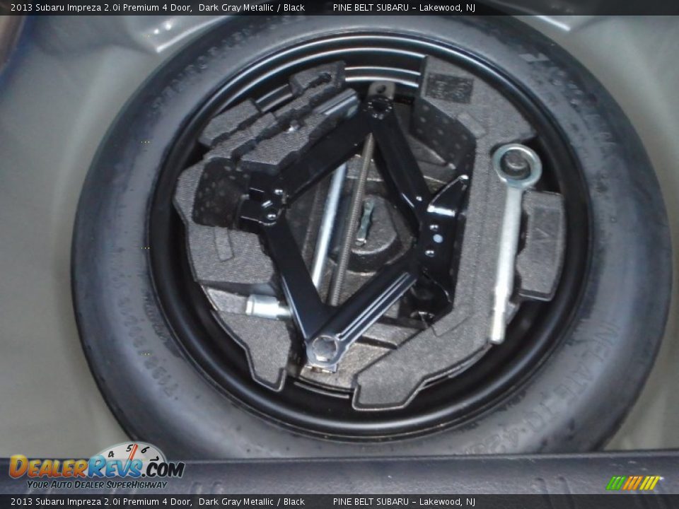 2013 Subaru Impreza 2.0i Premium 4 Door Dark Gray Metallic / Black Photo #22
