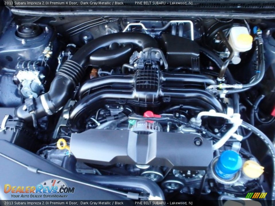 2013 Subaru Impreza 2.0i Premium 4 Door Dark Gray Metallic / Black Photo #23