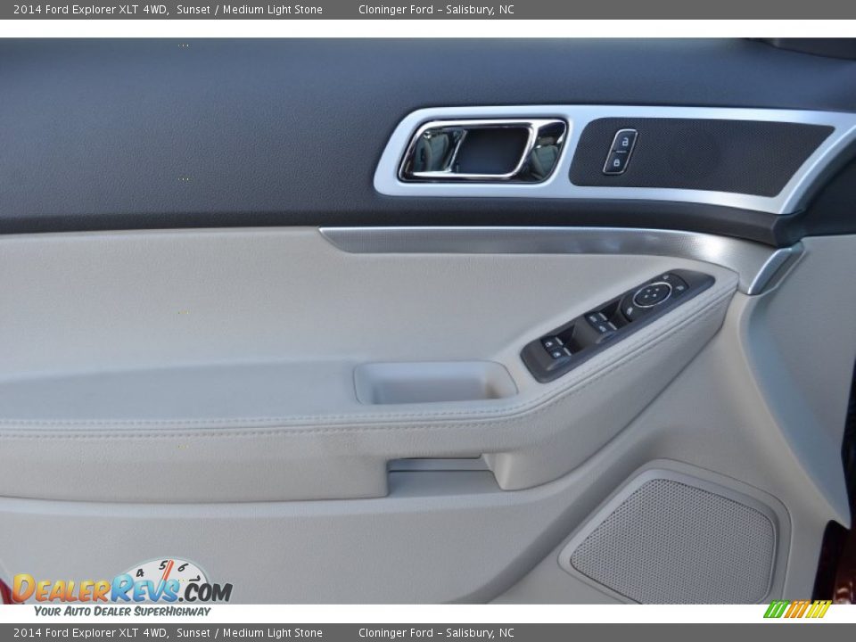 2014 Ford Explorer XLT 4WD Sunset / Medium Light Stone Photo #4