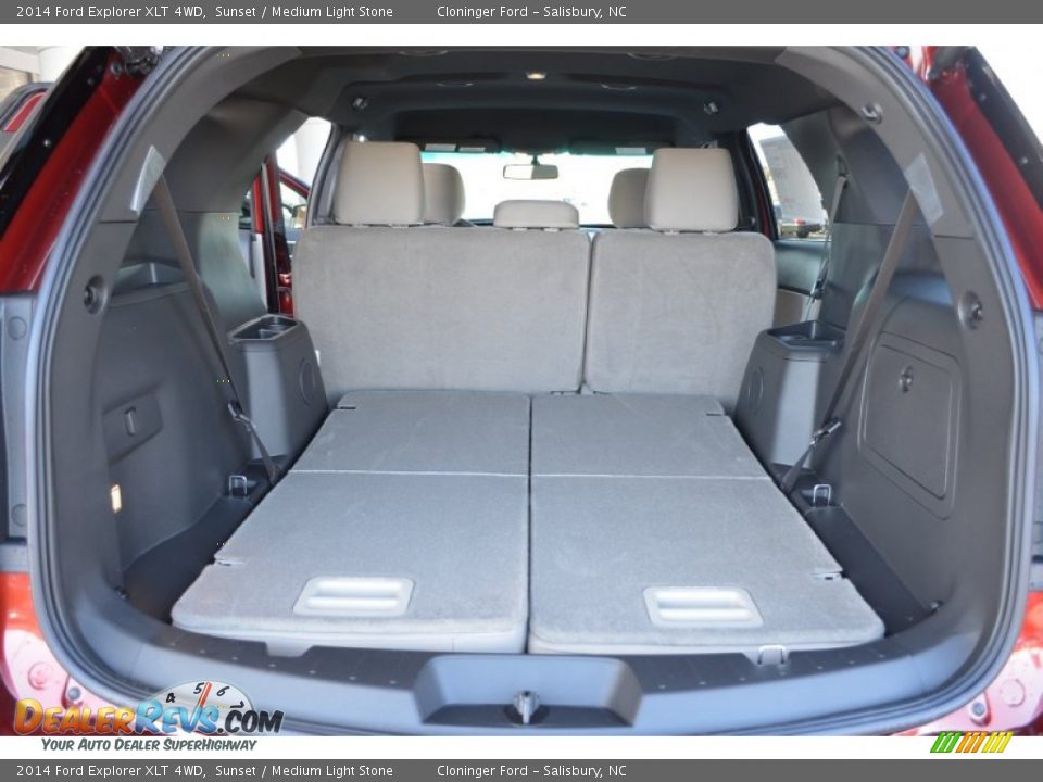 2014 Ford Explorer XLT 4WD Sunset / Medium Light Stone Photo #8