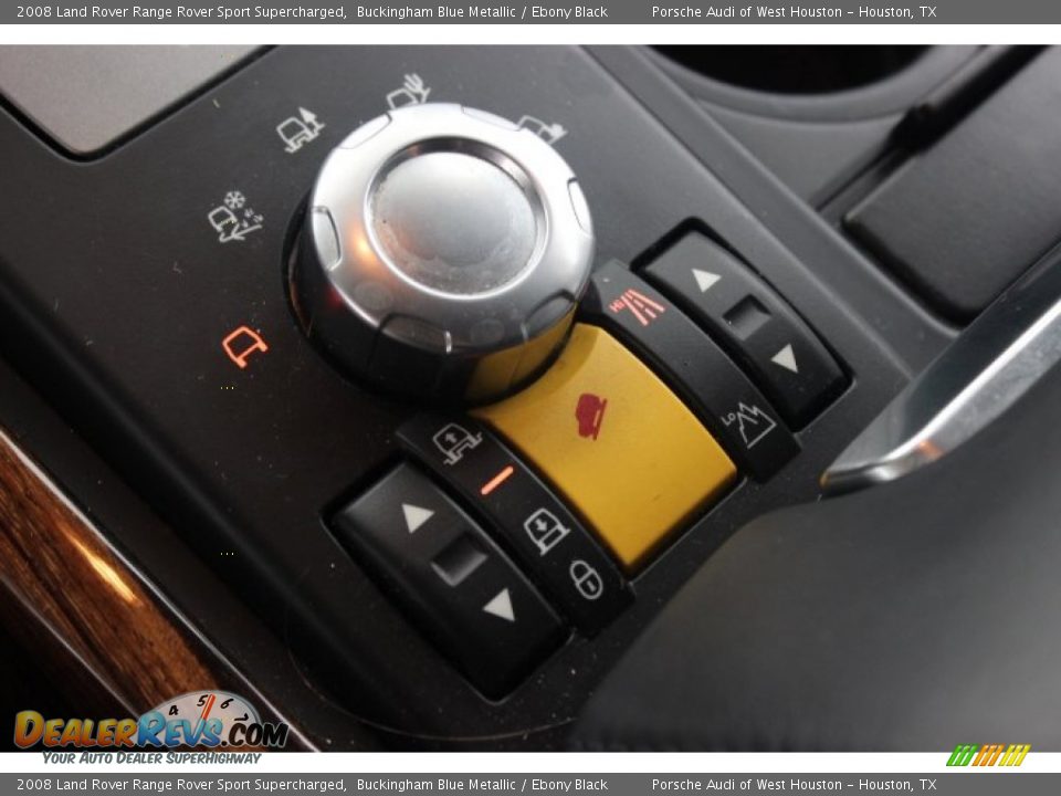 2008 Land Rover Range Rover Sport Supercharged Buckingham Blue Metallic / Ebony Black Photo #24