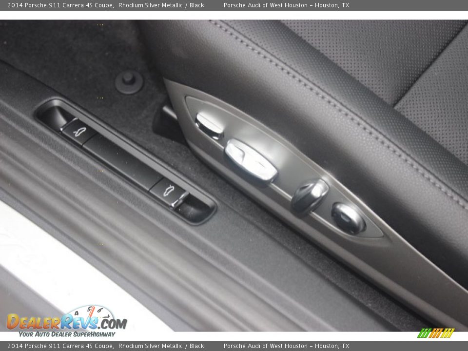 2014 Porsche 911 Carrera 4S Coupe Rhodium Silver Metallic / Black Photo #13