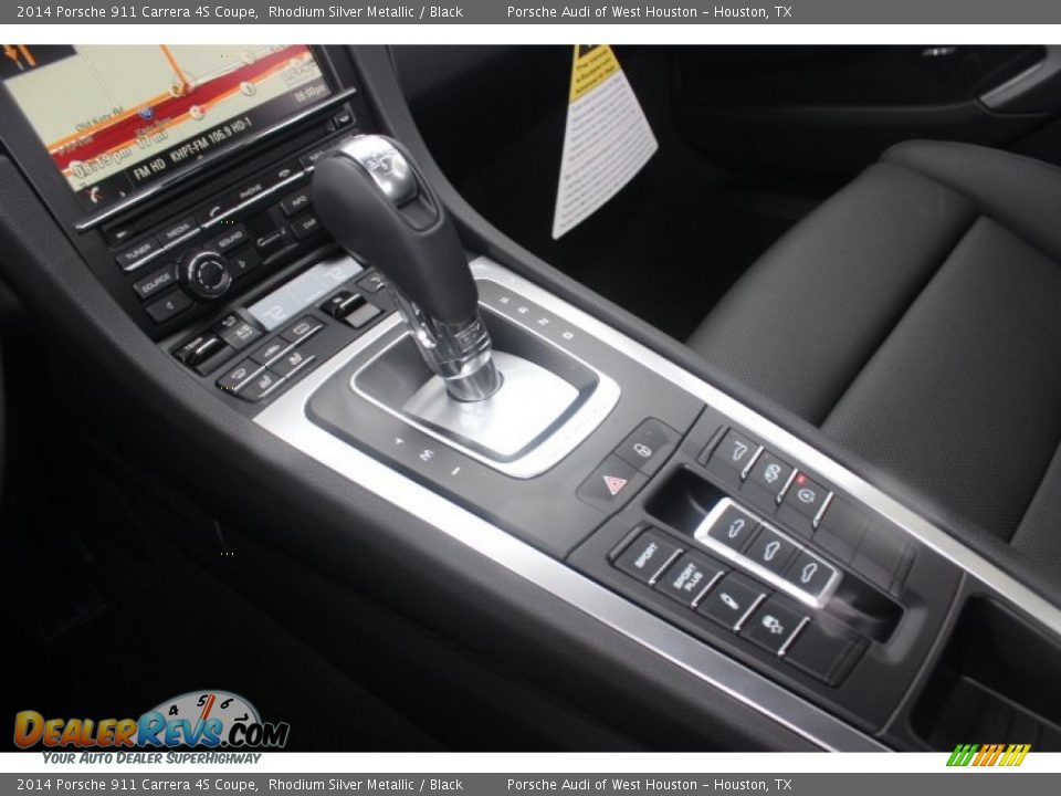 2014 Porsche 911 Carrera 4S Coupe Rhodium Silver Metallic / Black Photo #15